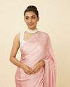 Fairy Tale Pink Sequined Saree image number 1